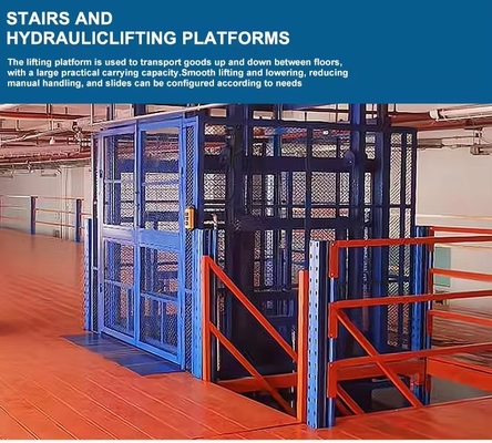 OEM Supported Mezzanine Racking System 800kg/Sqm Load Floor Decking Included