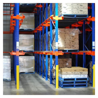 Storage Density Drive in Pallet Racking with Steel Q235 Structure