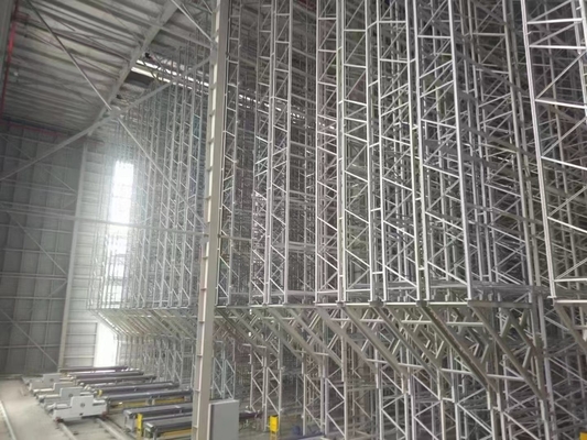 Common High Density Pallet Rack Stacker Crane For Industrial Warehouse Racking System