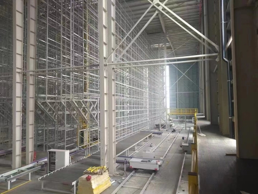 Common High Density Pallet Rack Stacker Crane For Industrial Warehouse Racking System
