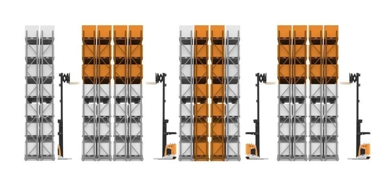 Fixed Mobility Double Deep Pallet Rack For Long Lasting Warehouse Storage Solution
