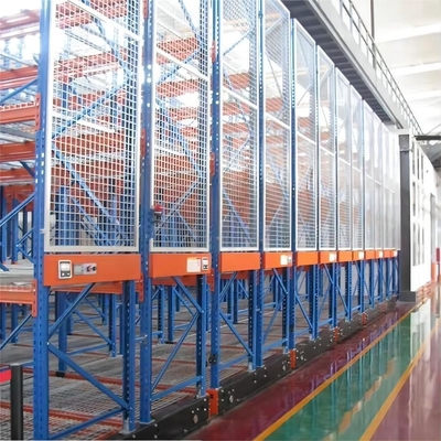 Customized Electrical Mobile Pallet Racking System For Warehouse Storage