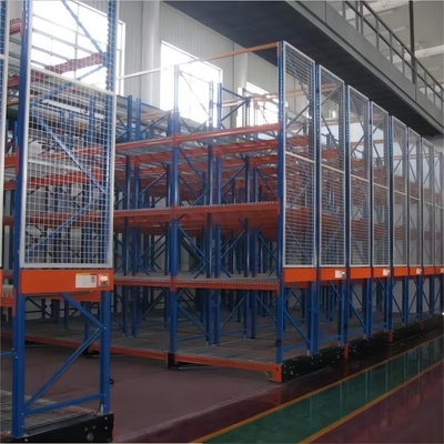 Customized Electrical Mobile Pallet Racking System For Warehouse Storage