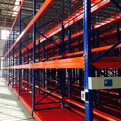Customized Electrical Mobile Pallet Racking System For Warehouse Storage