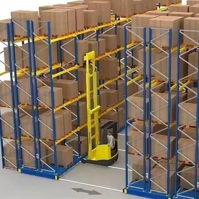 Customized Electrical Mobile Pallet Racking System For Warehouse Storage