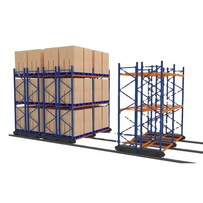 Customized Electrical Mobile Pallet Racking System For Warehouse Storage