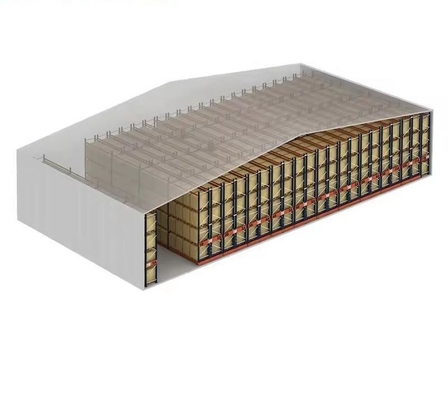 Customized Electrical Mobile Pallet Racking System For Warehouse Storage