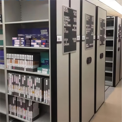 OEM Common High Density Mobile Storage Systems With Manual Compactor