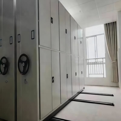 High Density Manual Compactor Movable Racking System for Q235B Material Storage Solution