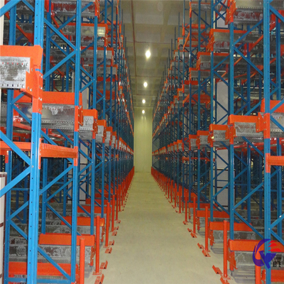 Supplies Customized Radio Shuttle Racking System with Powder Coating Serviceability