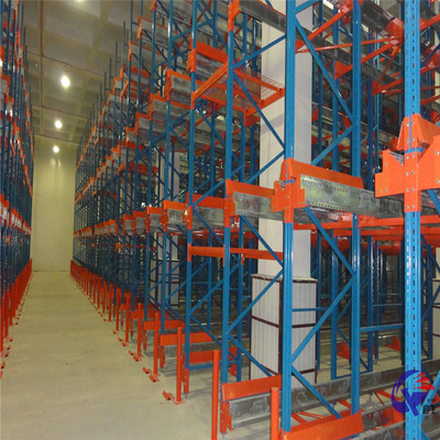 Customizable Radio Shuttle Automated Pallet Racking System Warehouse Storage