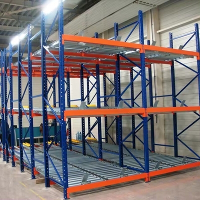 Industrial Customized Steel Gravity Pallet Racking With Adjustable Storage Solutions