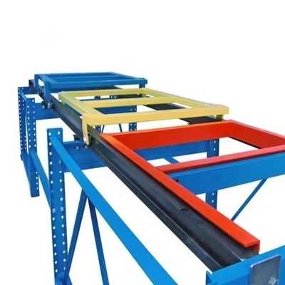 Customized Heavy Duty Push Back Racking System For Warehouse Organization
