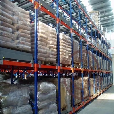 Customized Steel Q235B Push Back Pallet Racking For Increased Storage Density