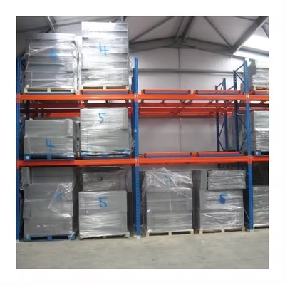 Customized Steel Q235B Push Back Pallet Racking For Increased Storage Density