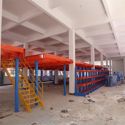 Industrial Steel Mezzanine Platform Storage Racking Closed Open For Warehouse
