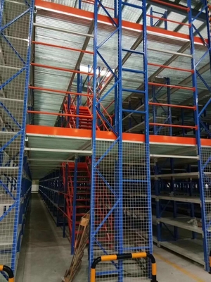 Industrial Steel Mezzanine Platform Storage Racking Closed Open For Warehouse