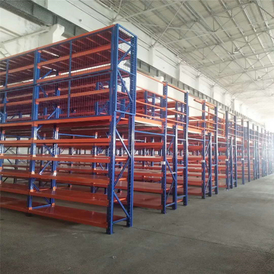 Mezzanine Racking System With Stairs , Racking Mezzanine Floor Adjustable Length