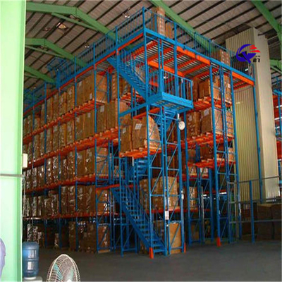 Customized Mezzanine Racking For Multi-Level Warehouse Storage Space Management Solution