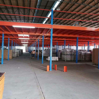 High Density Heavy Duty Mezzanine Racking System Multi Tier 300kg-1000kg/Sqm