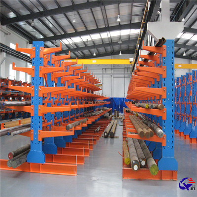 Customizable Adjustable Cantilever Steel Rack For Heavy Duty Storage ISO Certified