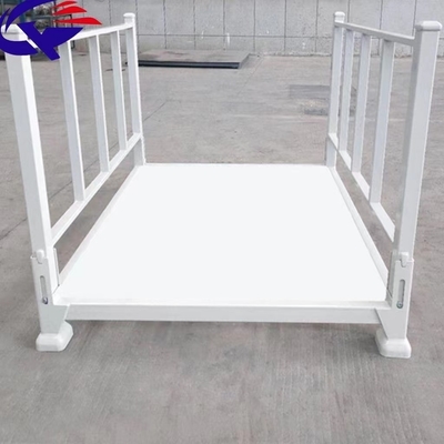 1500kg Capacity Powder Coating Heavy Duty Stacking Rack For Warehouse Storage