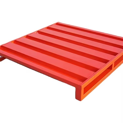 Lightweight Design Metal Stackable Pallets with 2500 Lbs Racking Load