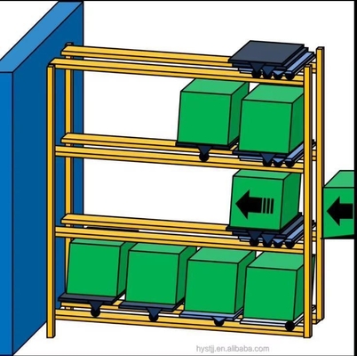 Industrial Warehouse Storage Racks With Adjustable Metal Structure And 100-1000 Capacity