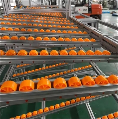 Steel Carton Flow Racking System Live Storage Customized Development