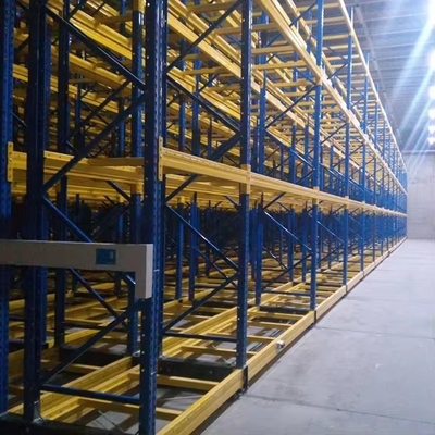Open Electric Mobile Pallet Racking For High Space Utility In Warehouse Storage System