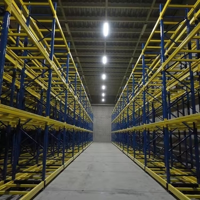 High Density Electric QF-Mobile Racking Customized Automated Pallet Rack For Warehouse