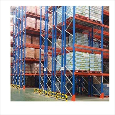 Mechanical Heavy Duty Pallet Racking Shelves For Fixed Mobility And Double Deep Storage