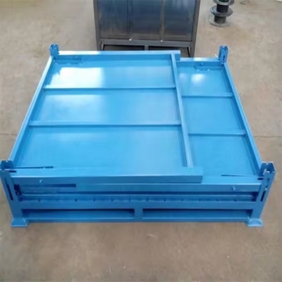 Customized Foldable Warehouse Storage Container for Logistics Steel Turnover Box