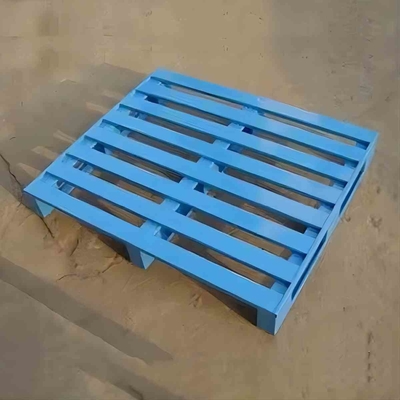 QF-Pallet Single/Double Faced 4 Way Entry Load Capacity Warehouse Metal Steel Pallets