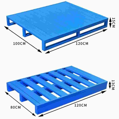 Closed Open Heavy Duty Metal Pallets Customized for Optimal Forklift Performance