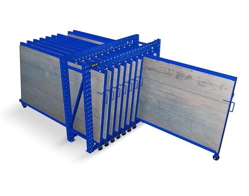 Customized Metal Sheet Roll Out Rack For Cleaning Workshop Package Gross Weight 100.000kg