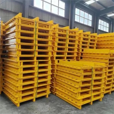 Adjustable Mobility Steel Pallets for Multi-Level Racking in Customized Warehouse
