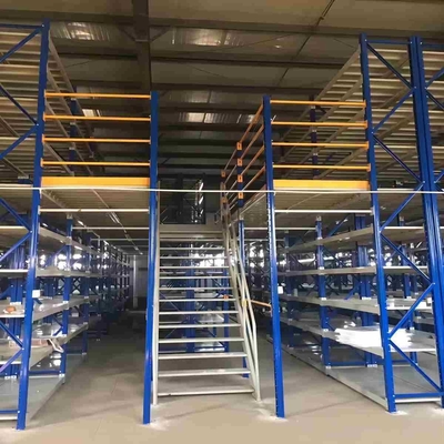 Stable Steel Stage Durable Multi-Level Mezzanine Storage System 500-1500 By QF-Mezzanine