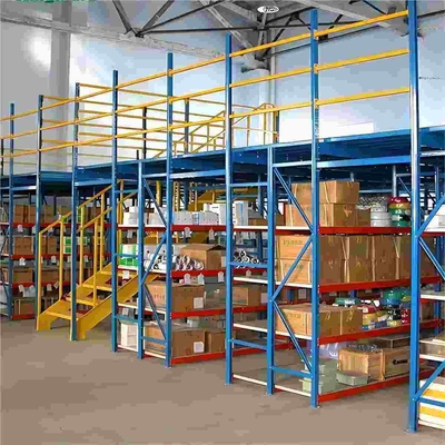 Warehouse Mezzanine Floor Construction With 2 Floors And 500-1500 Package Size