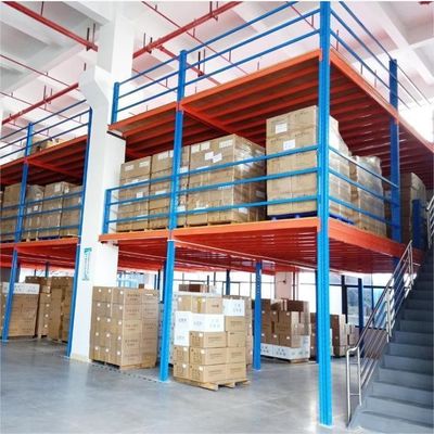 Conventional Warehouse Storage Equipment Mezzanine Floor Racking System With 0-5m Height