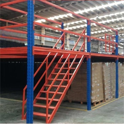 Steel Structure Drive In Rack Supported Mezzanine System For Manufacture Warehouse
