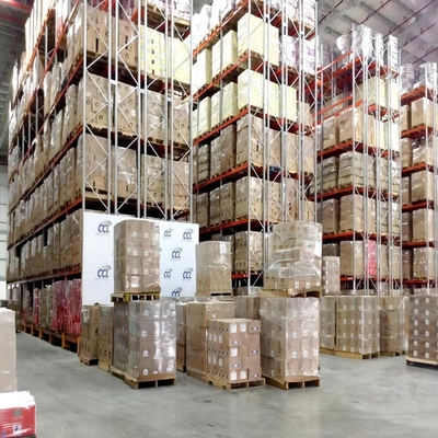 Customized Double Deep Heavy Duty Pallet Racking 2000kg Capacity For Warehouse Storage