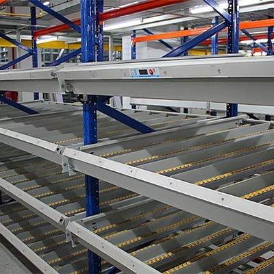 Steel Carton Case Flow Rack System For Gravity Flow Storage Pallet Rack Customization