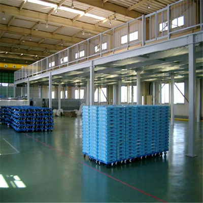 Industrial Steel Mezzanine Platform Storage Racking Closed Open For Warehouse