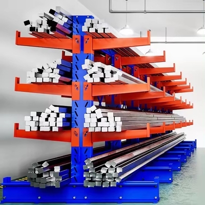 Customized Cantilever Warehouse Racking , Heavy Duty Cantilever Racks SGS ISO Certified