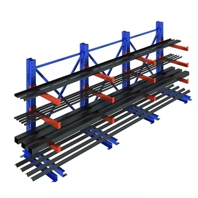 H Beam Industrial Cantilever Warehouse Racking For Pipe Storage SGS Certificate