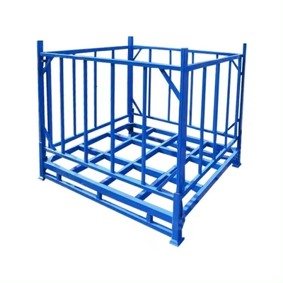 High Density Warehouse Stacking Racks , Truck Spare Metal Stacking Shelves