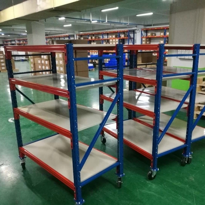 Adjustable Mobility Heavy Duty Warehouse Storage With Powder Coating Racking System