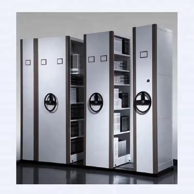 High Density Manual Compactor Movable Racking System for Q235B Material Storage Solution