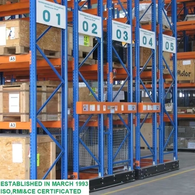 2000.00cm * 1000.00cm * 2000.00cm Package Size Electric Mobile Pallet Racking Shelving